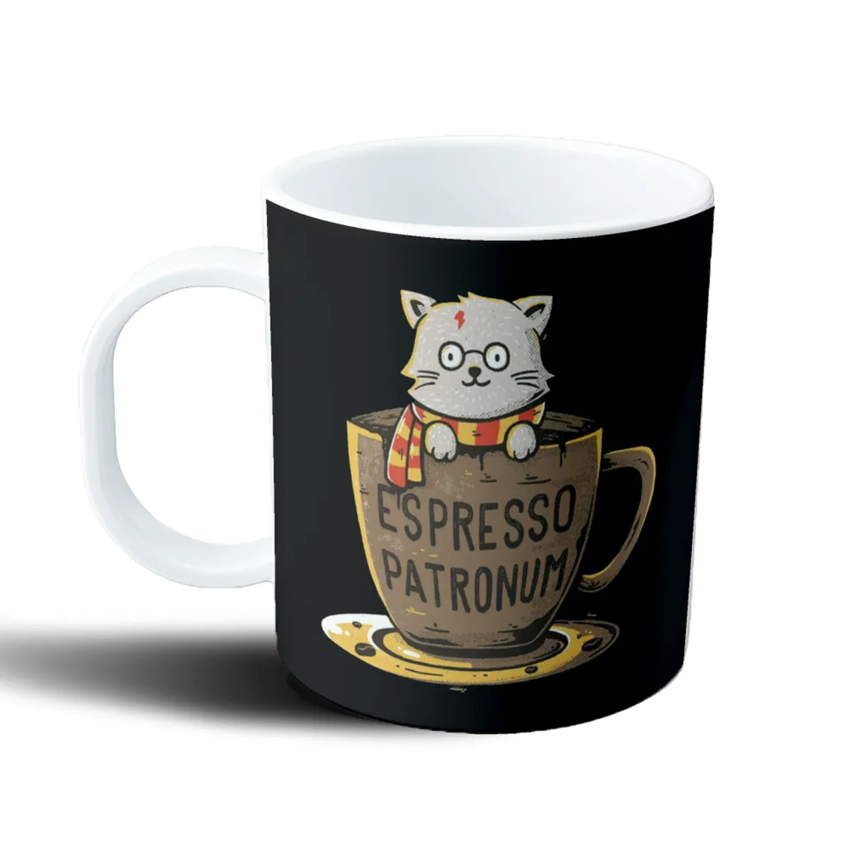 Taza de Plástico Harry Potter Gato Espresso Patronum - vista 2