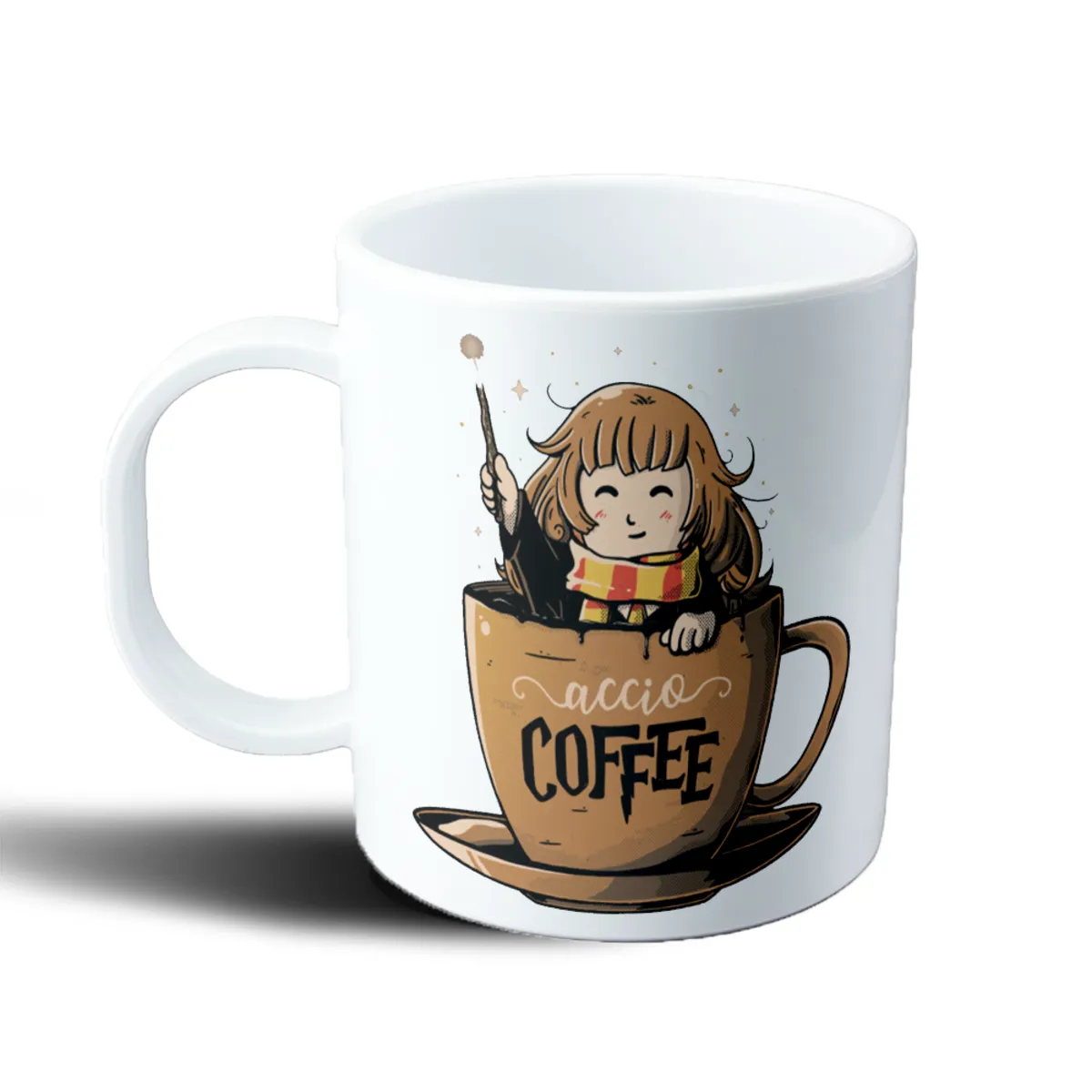 Taza de Plástico Harry Potter Hermione Accio Coffee - vista 2