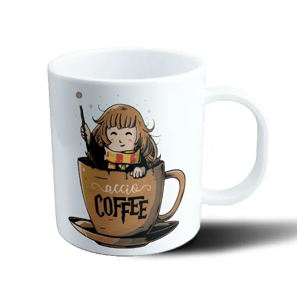 Taza de Plástico Harry Potter Hermione Accio Coffee