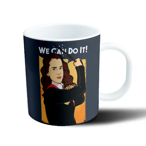 Taza de Plástico Harry Potter Hermione We Can Do It