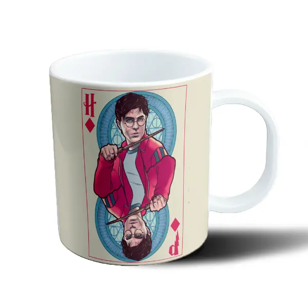 Taza de Plástico Harry Potter Carta de Diamantes