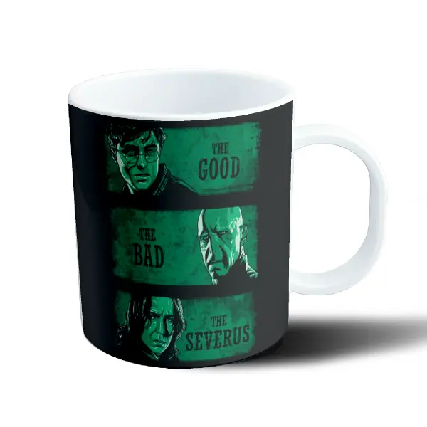 Taza de Plástico Harry Potter The Good The Bad The Severus