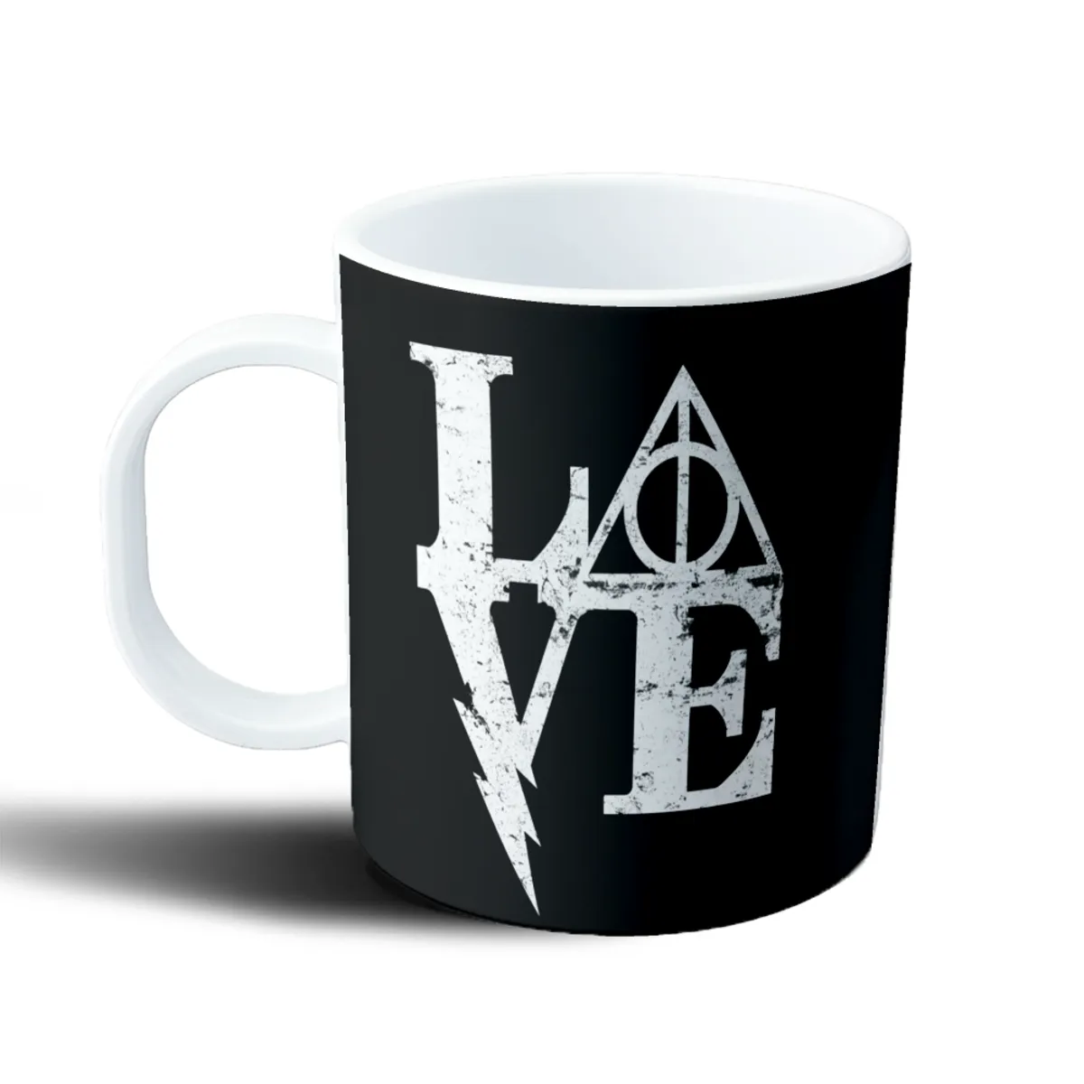Taza de Plástico Harry Potter LOVE Reliquias de la Muerte - vista 2