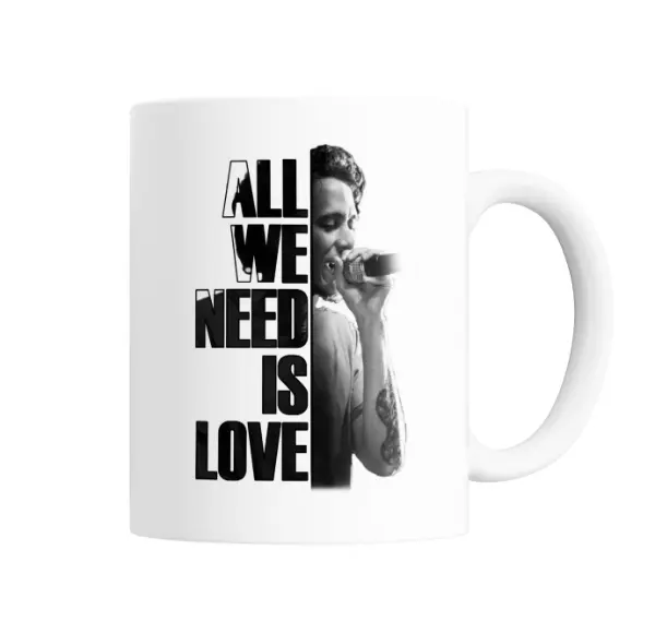Taza de Cerámica Canserbero All We Need Is Love