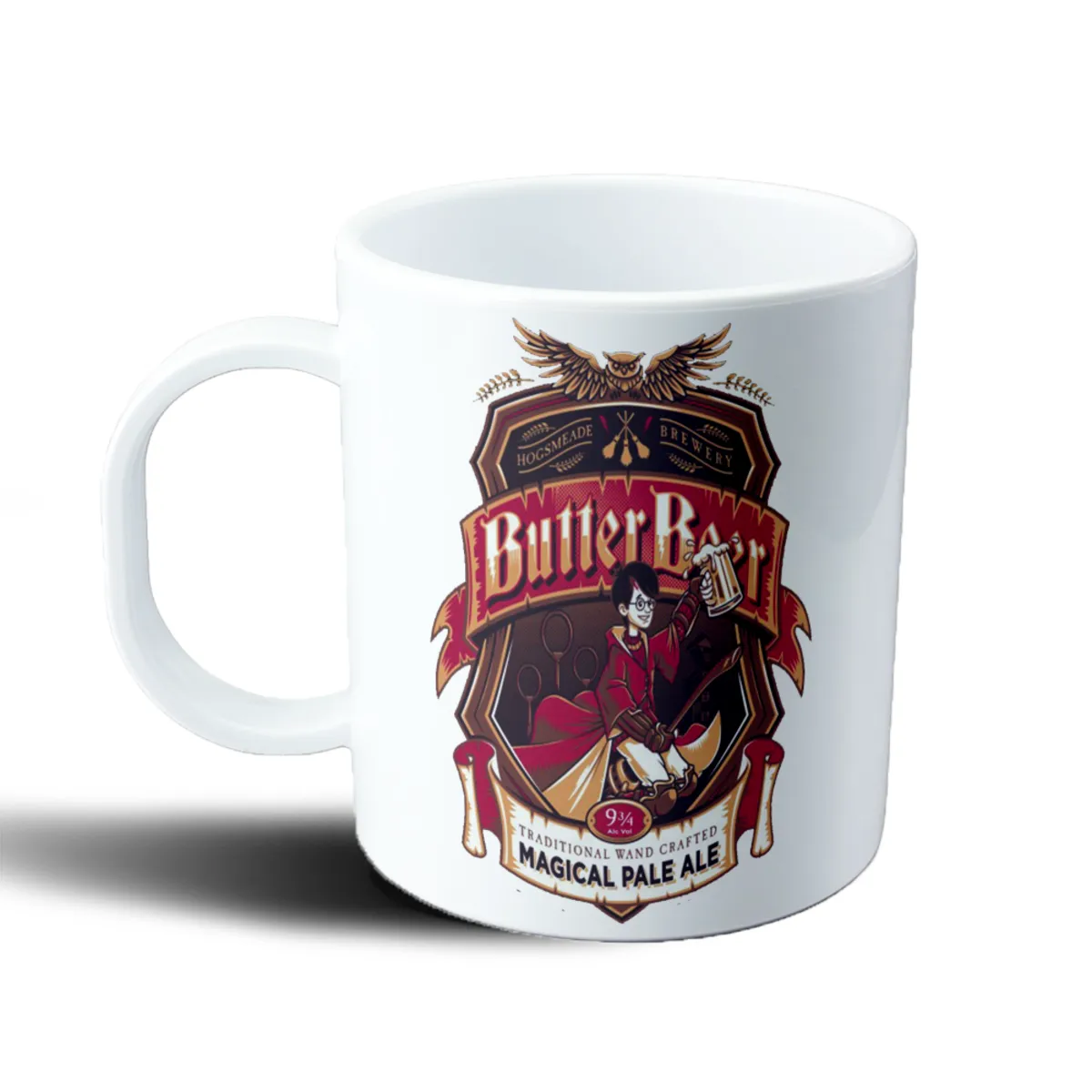 Taza de Plástico Harry Potter Objetos Mágicos Gris - vista 2