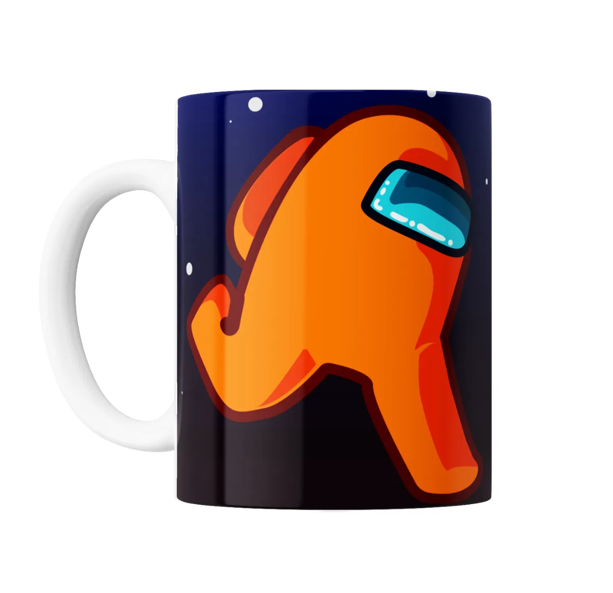 Taza de Cerámica Among Us Tripulante Naranja - vista 2