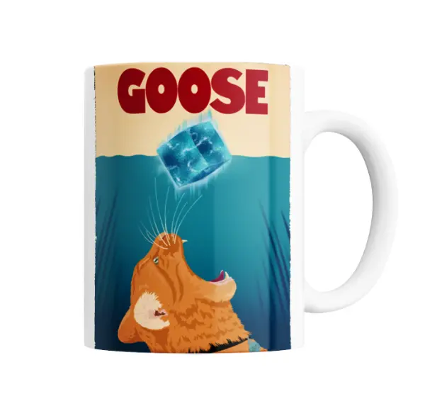 Taza de Cerámica Capitana Marvel Goose Tiburón