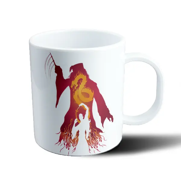 Taza de Plástico Harry Potter Dumbledore y Fénix