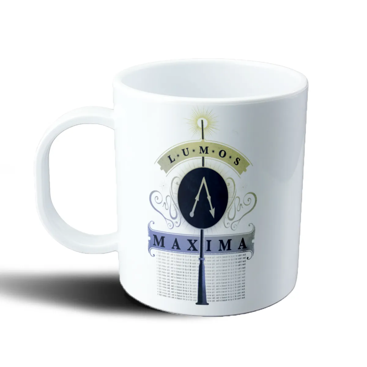 Taza de Plástico Harry Potter Lumos Máxima Hechizo - vista 2