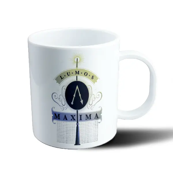 Taza de Plástico Harry Potter Lumos Máxima Hechizo