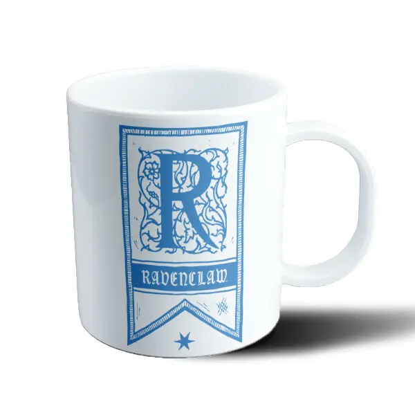 Taza de Plástico Harry Potter Casa Ravenclaw Estandarte