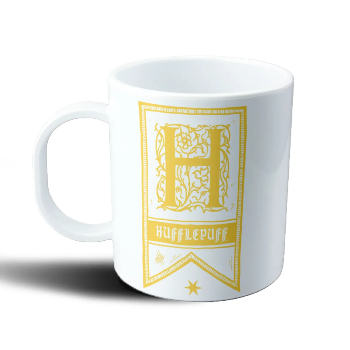 Taza de Plástico Harry Potter Hufflepuff Estandarte - vista 2