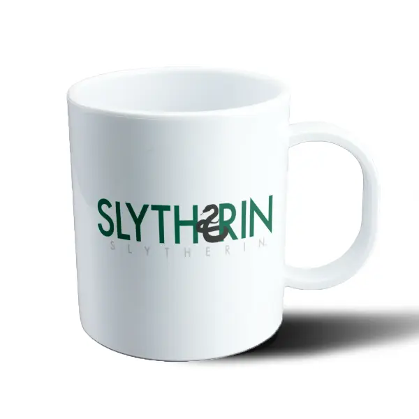 Taza de Plástico Harry Potter Slytherin Serpiente