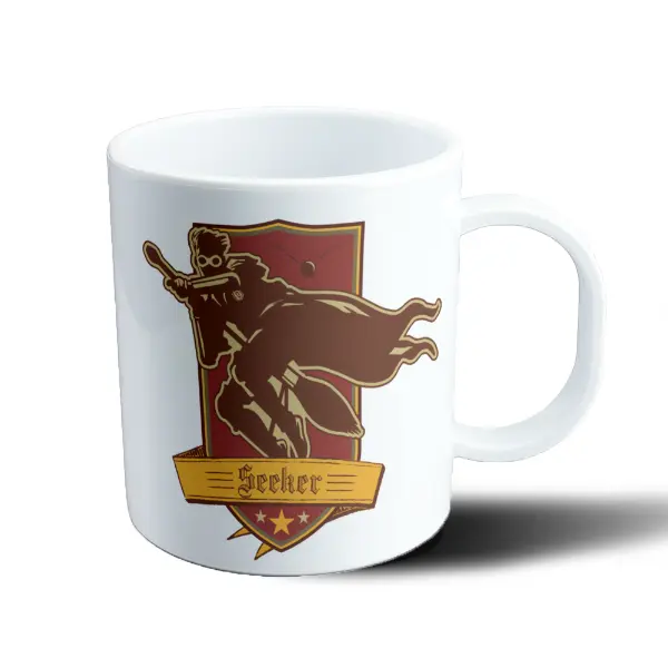 Taza de Plástico Harry Potter Seeker Quidditch Escudo Gryffindor
