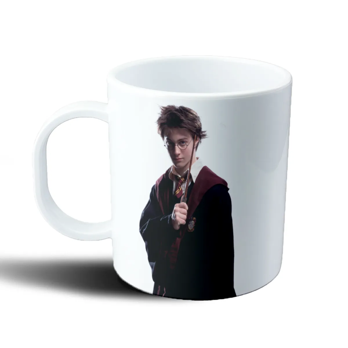 Taza de Plástico Harry Potter con Varita y Uniforme de Gryffindor - vista 2
