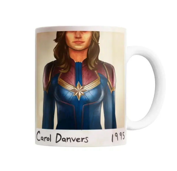 Taza de Cerámica Capitana Marvel Carol Danvers 1995