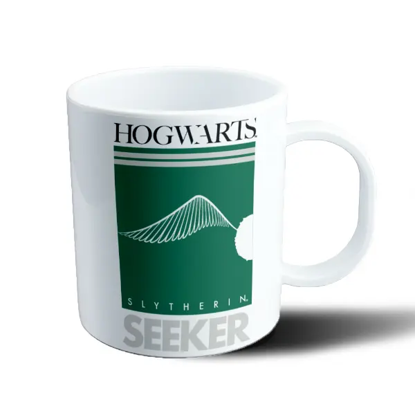 Taza de Plástico Harry Potter Slytherin Seeker Snitch