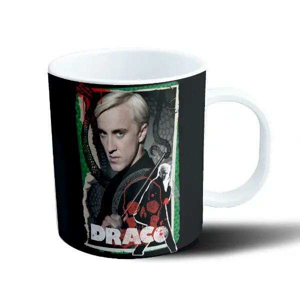 Taza de Plástico Harry Potter Draco Malfoy Serpiente