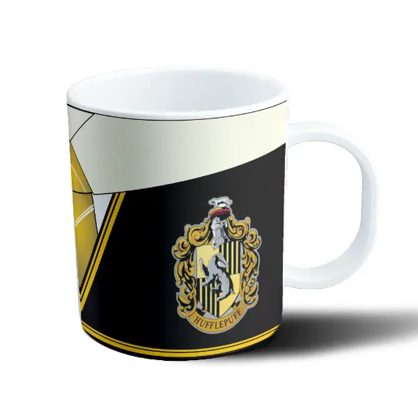 Taza de Plástico Harry Potter Hufflepuff Escudo
