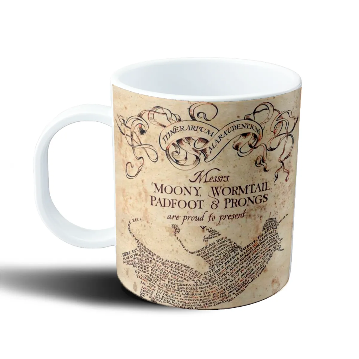 Taza de Plástico Harry Potter Mapa del Merodeador - vista 2