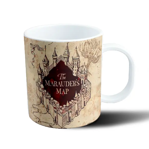 Taza de Plástico Harry Potter Mapa del Merodeador