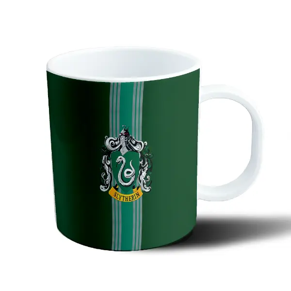 Taza de Plástico Harry Potter Escudo Slytherin