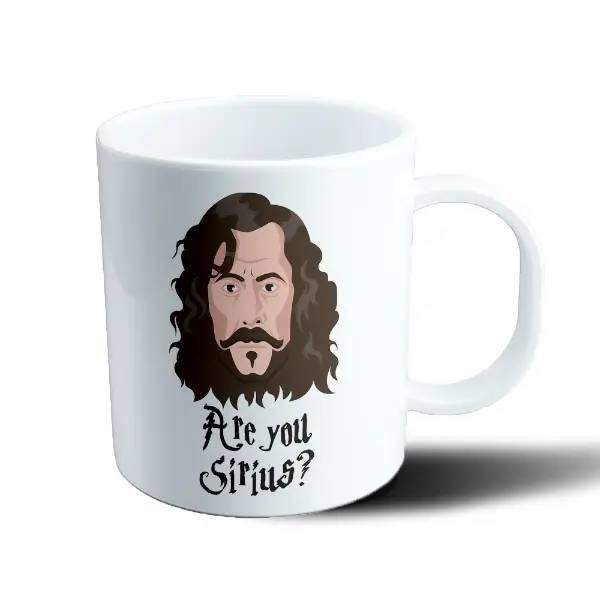 Taza de Plástico Harry Potter Sirius Black Are you Sirius?