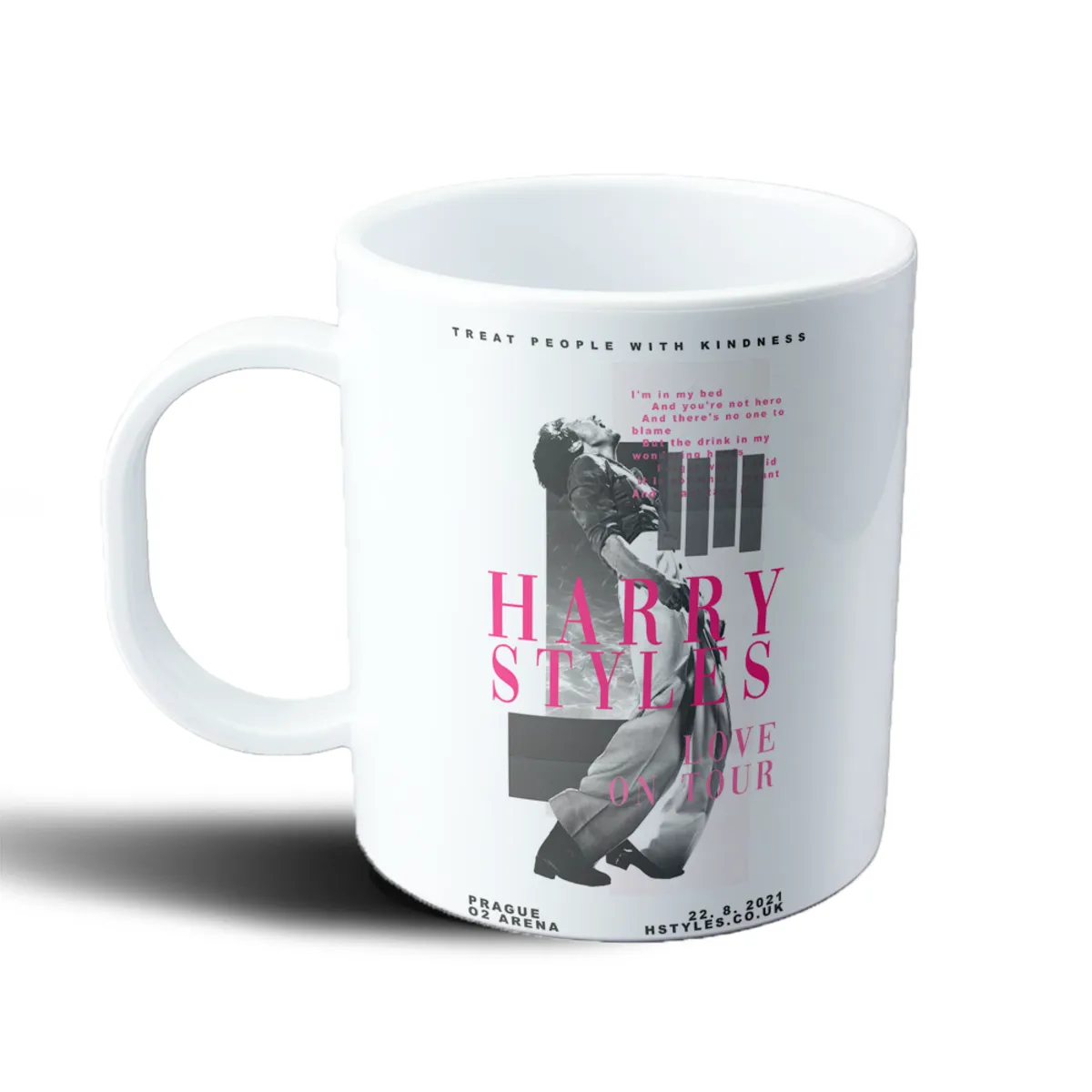 Taza de Plástico Harry Styles Love On Tour Praga - vista 2