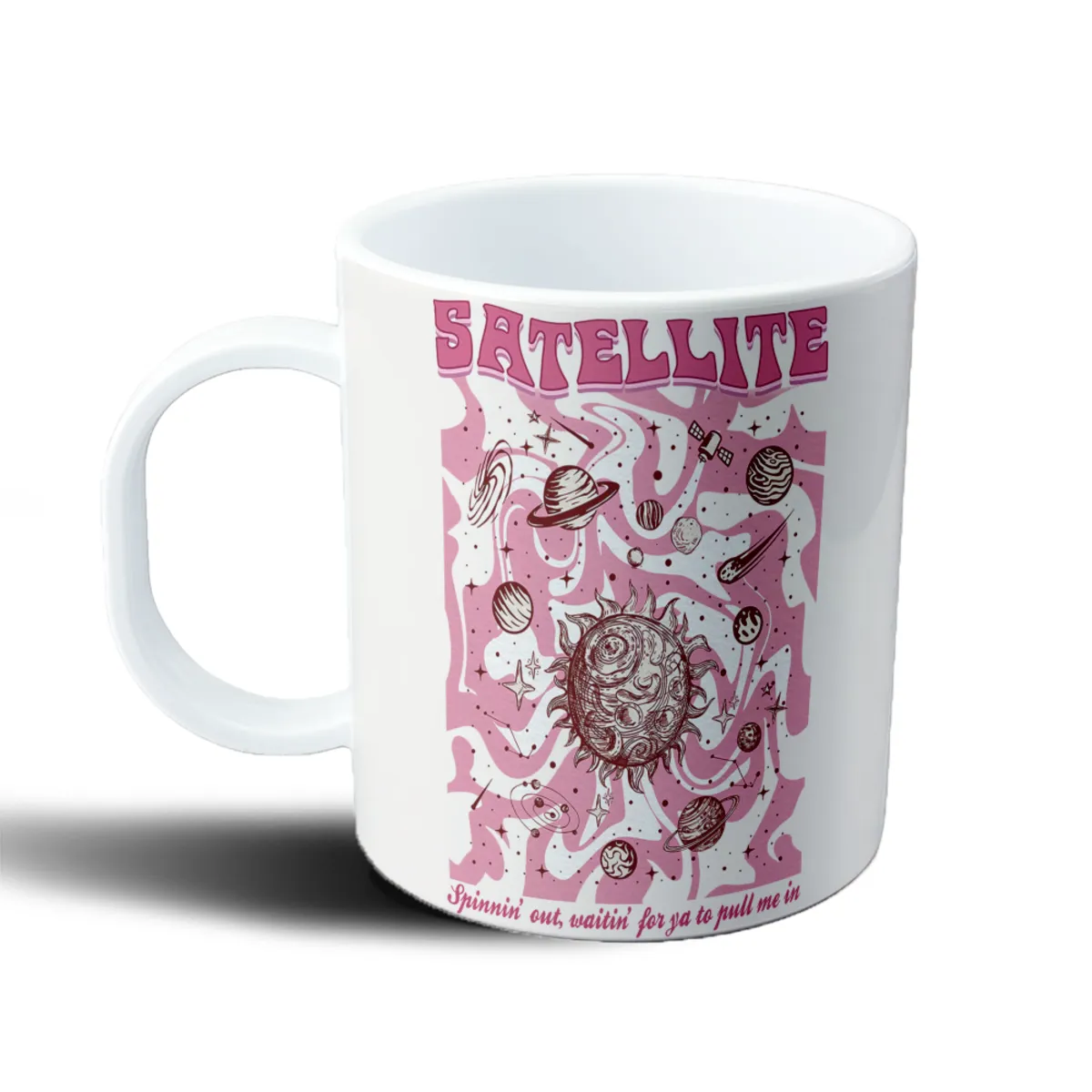 Taza de Plástico Harry Styles Satellite Planetas - vista 2