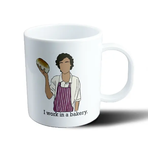 Taza de Plástico Harry Styles Panadero I Work in a Bakery