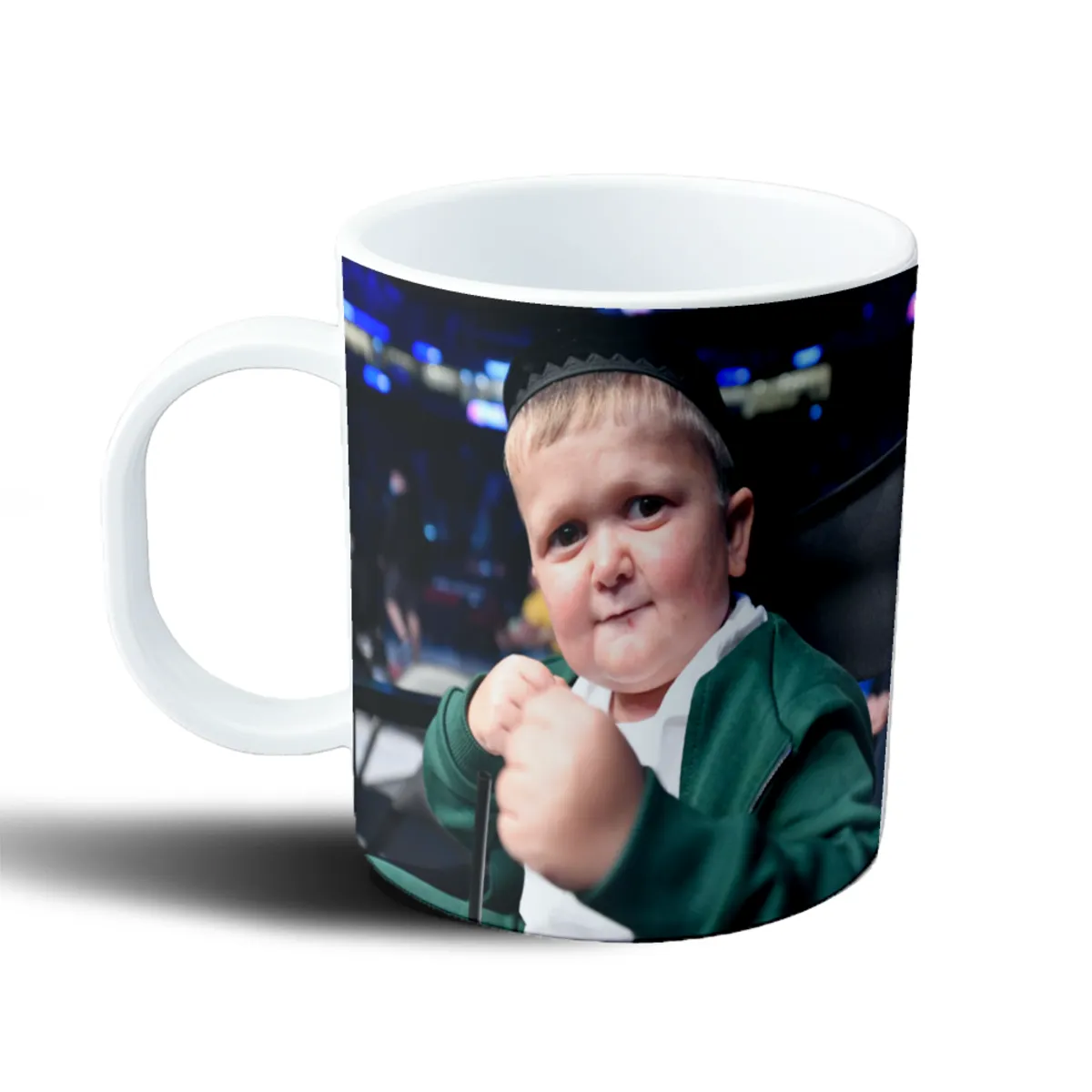 Taza de Plástico Hasbulla Pose de Pelea - vista 2