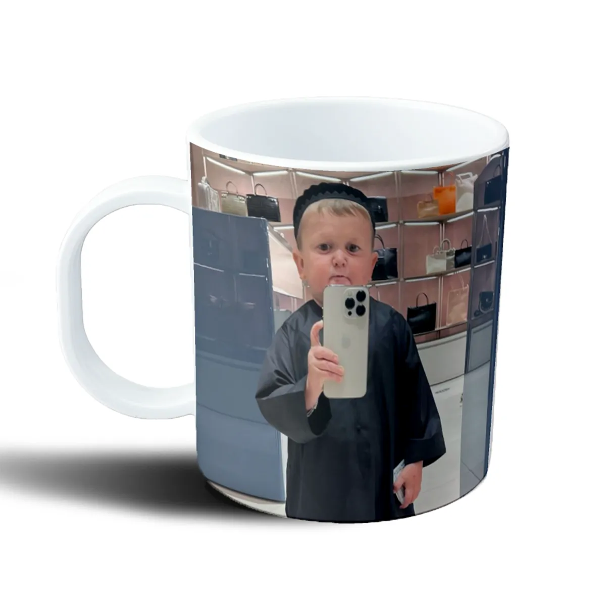 Taza de Plástico Hasbulla Selfie Espejo - vista 2