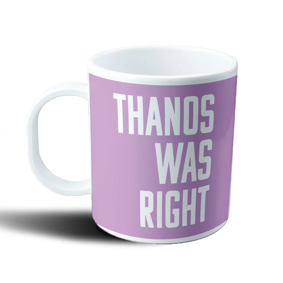 Taza de Plástico Marvel Thanos Was Right - vista 2