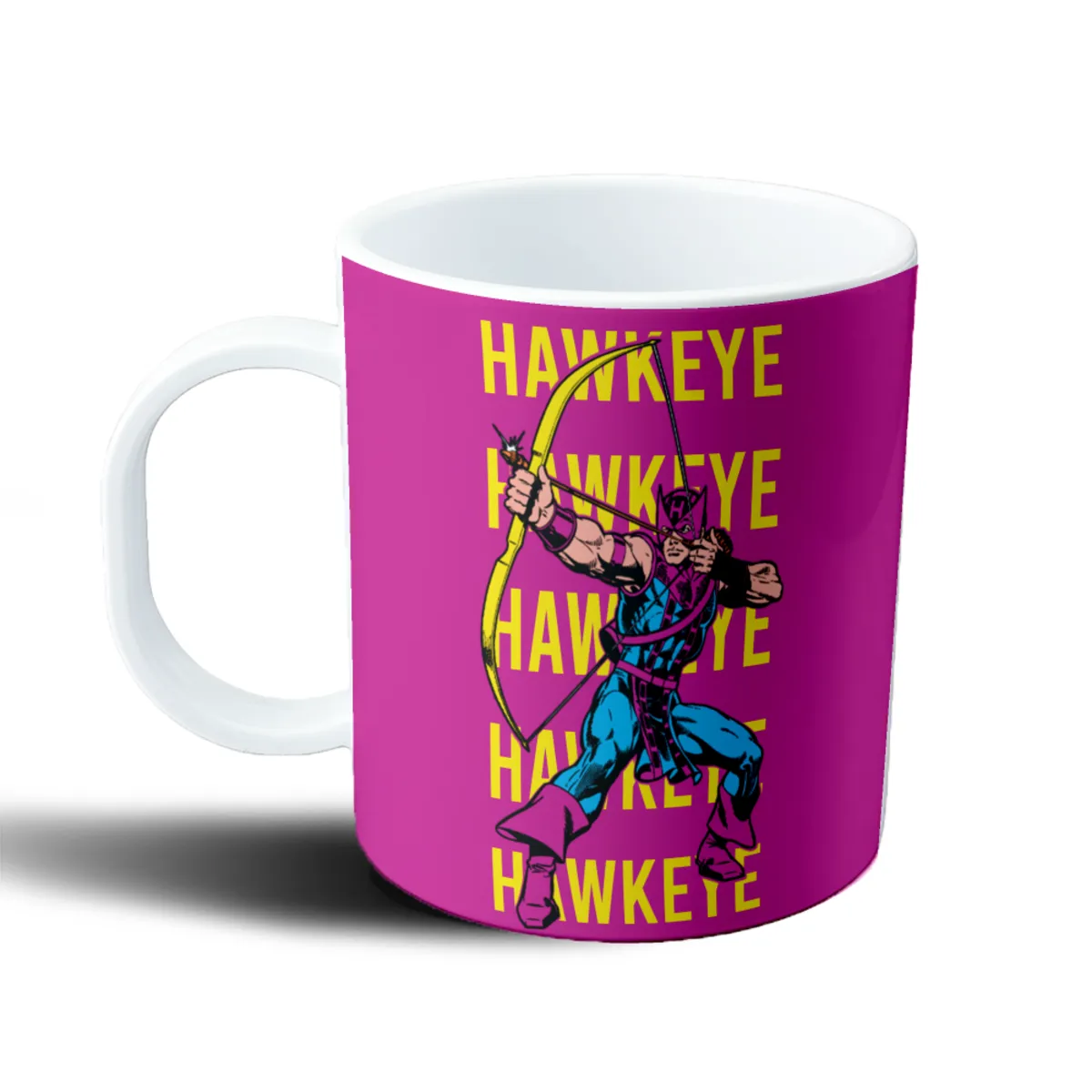 Taza de Plástico Hawkeye Marvel Arquero en Acción - vista 2