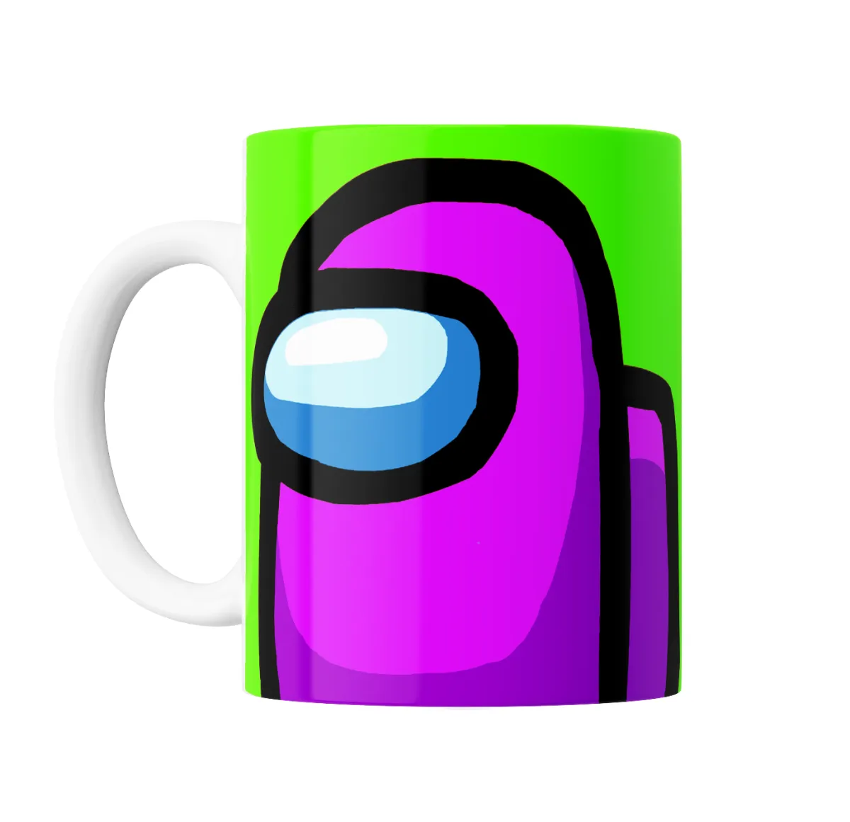 Taza de Cerámica Among Us Tripulante Violeta - vista 2