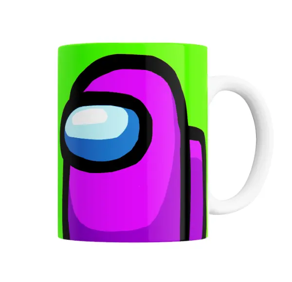 Taza de Cerámica Among Us Tripulante Violeta