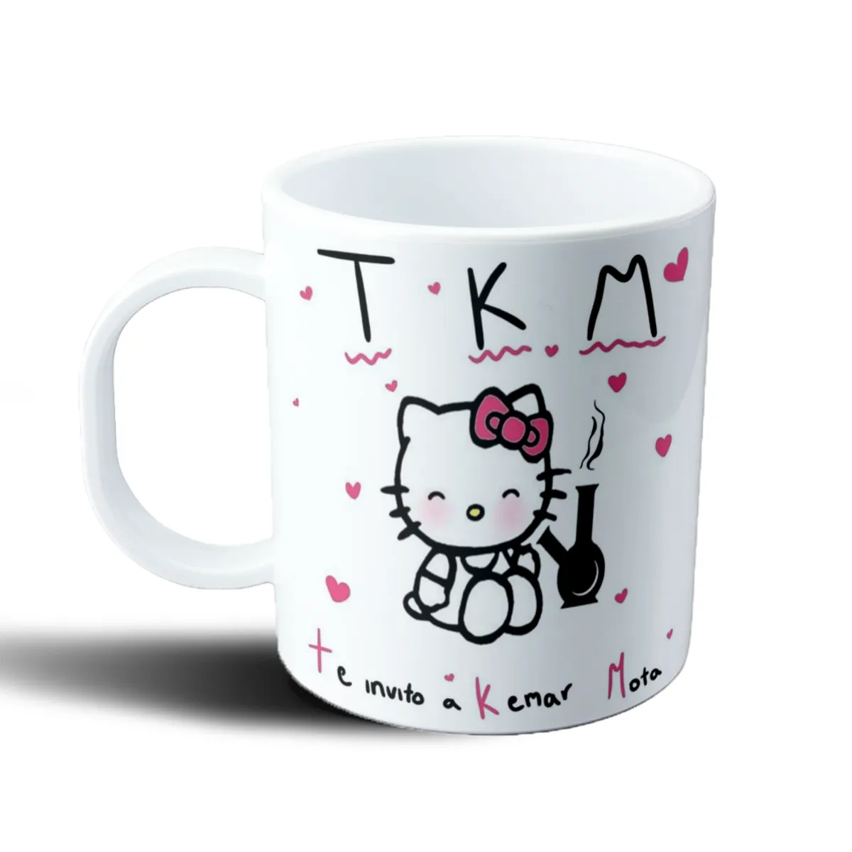 Taza de Plástico Hello Kitty Te Invito a Kemar Mota - vista 2