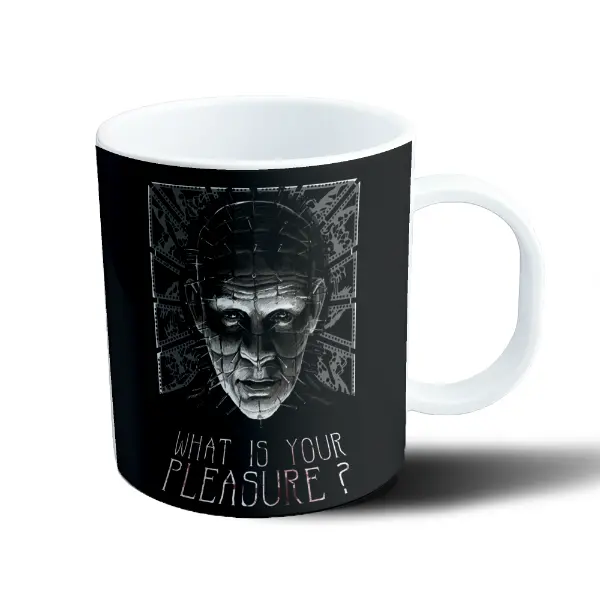 Taza de Plástico Hellraiser Pinhead What Is Your Pleasure