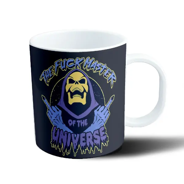 Taza de Plástico He Man Skeletor The Fuck Master of the Universe