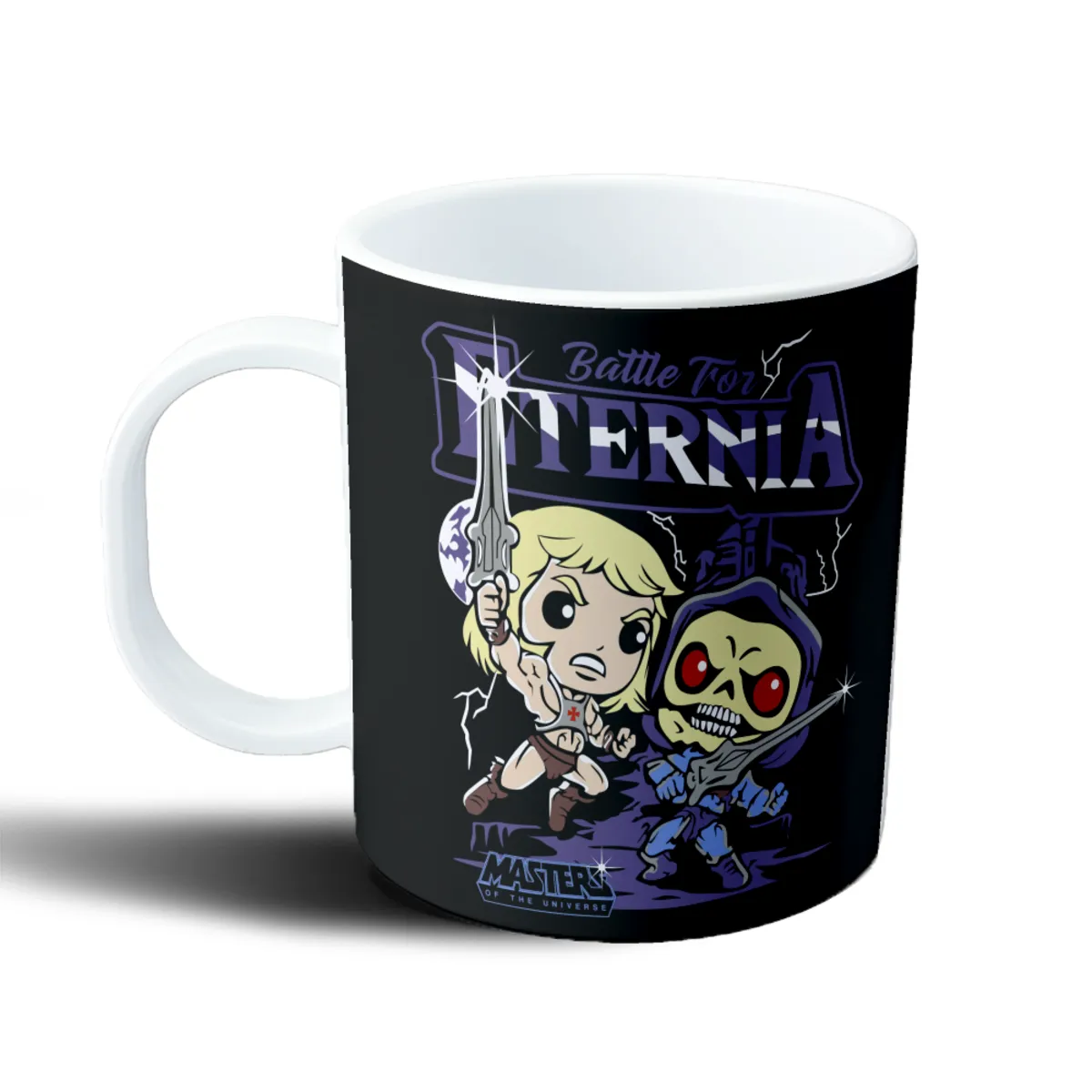 Taza de Plástico He Man vs Skeletor Battle for Eternia - vista 2