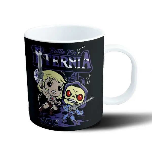Taza de Plástico He Man vs Skeletor Battle for Eternia