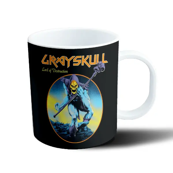 Taza de Plástico He Man Skeletor Grayskull Lord of Destruction