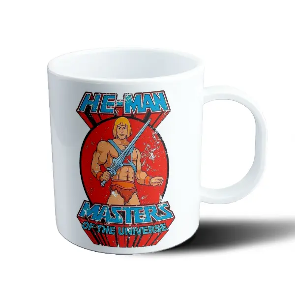 Taza de Plástico He-Man Masters of the Universe