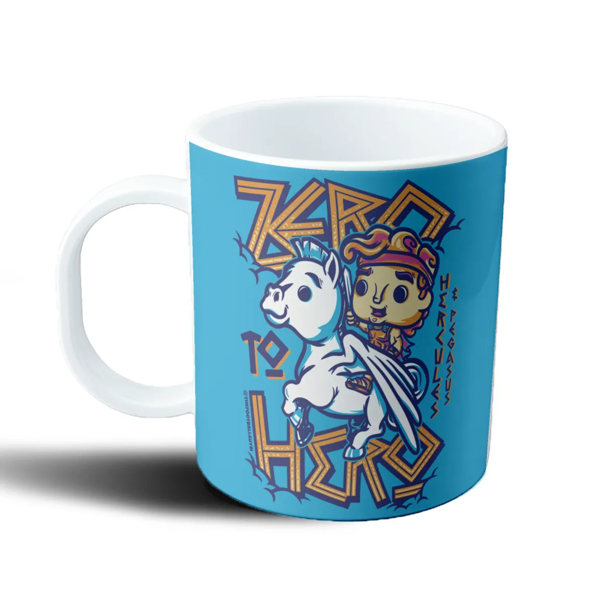 Taza de Plástico Hercules Zero to Hero con Pegaso - vista 2