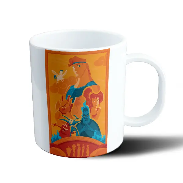 Taza de Plástico Hercules Hades Pegaso y Megara