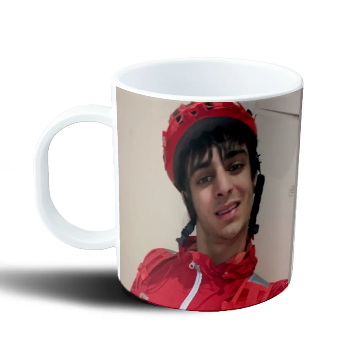 Taza de Plástico Hilario Jose Casco Rojo - vista 2