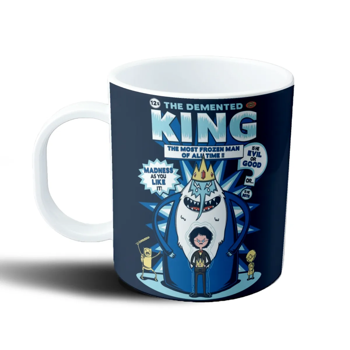 Taza de Plástico Hora de Aventura El Rey Helado Demente - vista 2