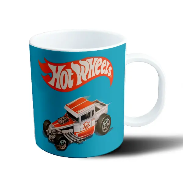 Taza de Plástico Hot Wheels Calavera Hot Rod