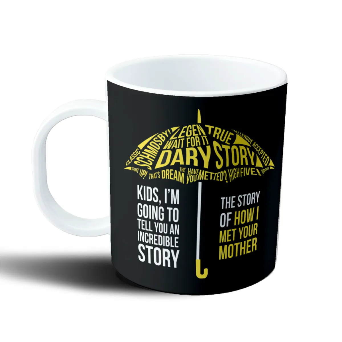 Taza de Plástico How I Met Your Mother Paraguas Amarillo - vista 2