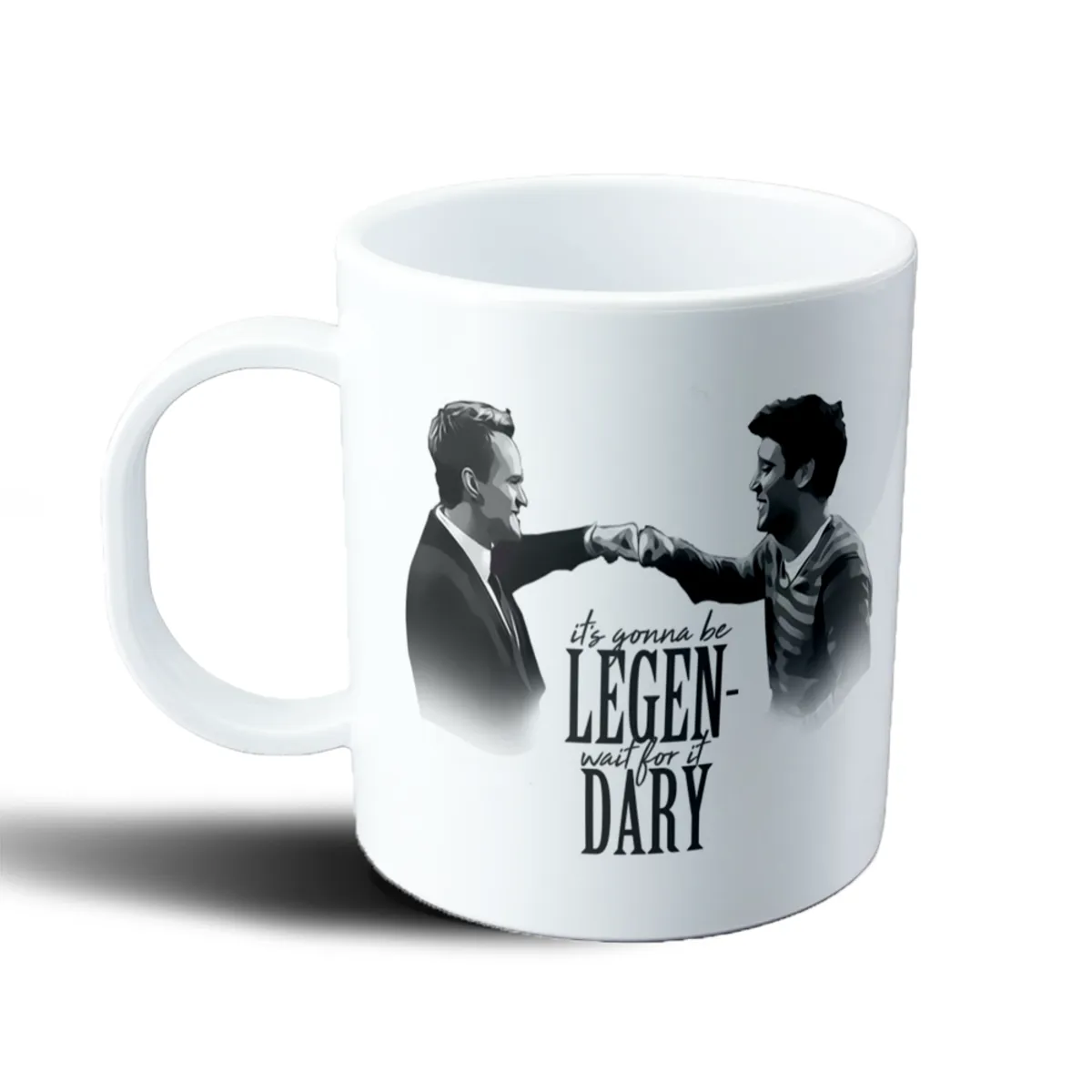 Taza de Plástico How I Met Your Mother Legendary Barney y Ted - vista 2